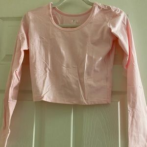 NVGTN cropped long sleeve tee